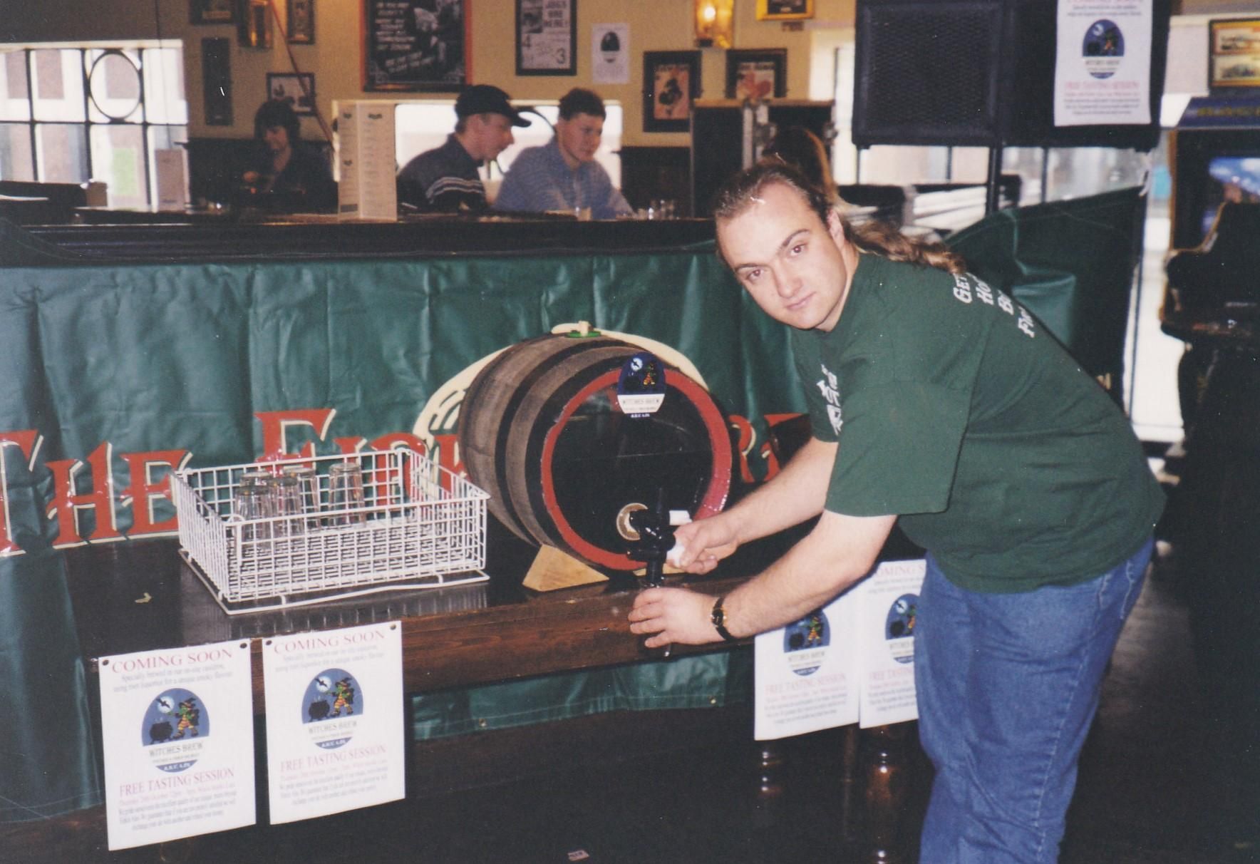 ChorltonOnMedlock- Flea & Firkin, Richard Sutton as head brewer. (Pub, Festival, Bar). Published on 30-05-2024