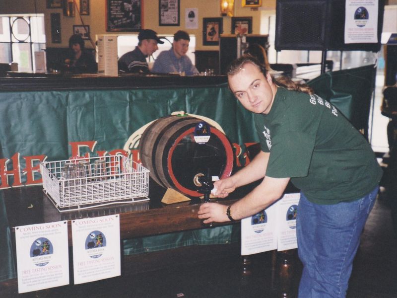 ChorltonOnMedlock- Flea & Firkin, Richard Sutton as head brewer. (Pub, Festival, Bar). Published on 30-05-2024