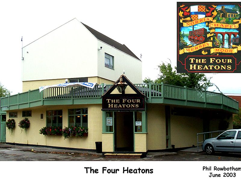 Four Heatons - Heaton Norris. (Pub, External). Published on 26-02-2011