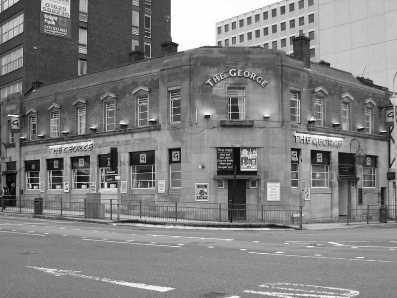 George mono - Stockport 2008-07-20. (Pub, External, Key). Published on 20-07-2008