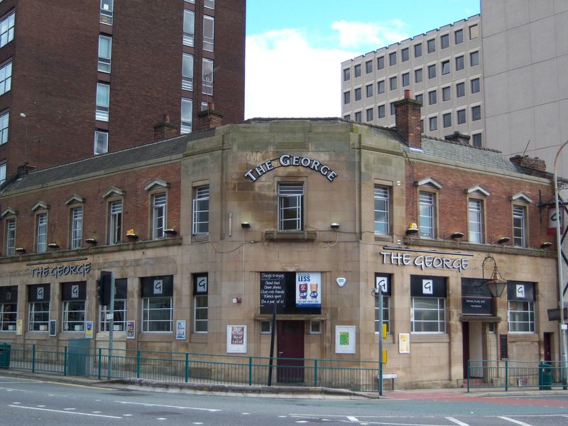 George - Stockport 2008-07-20. (Pub, External). Published on 20-07-2008