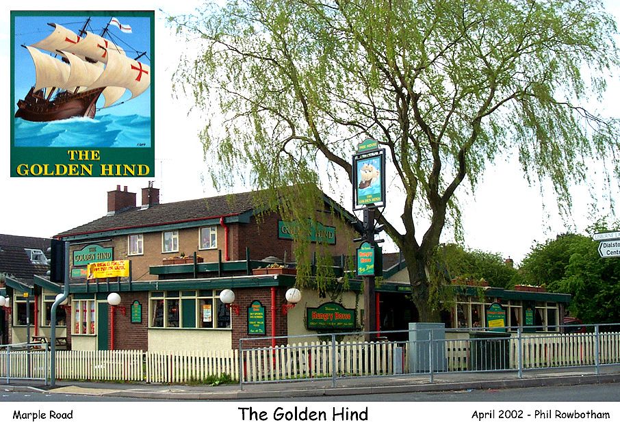 Golden Hind - Offerton. (Pub, External, Key). Published on 26-03-2011