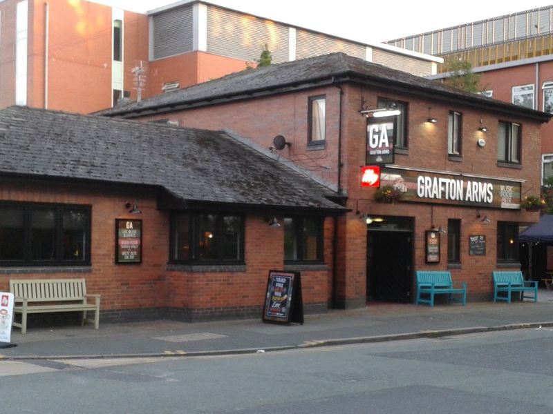 Grafton Arms - Chorlton-on-Medlock. (Pub, External). Published on 15-07-2015