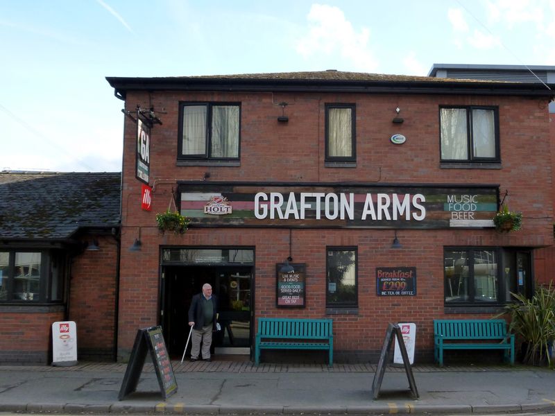 Grafton Arms - Chorlton-on-Medlock 2017. (Pub, External, Key). Published on 14-03-2017
