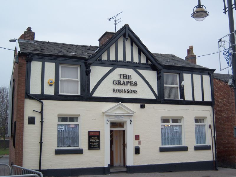 Grapes - Edgeley. (Pub, External, Key). Published on 04-01-2009