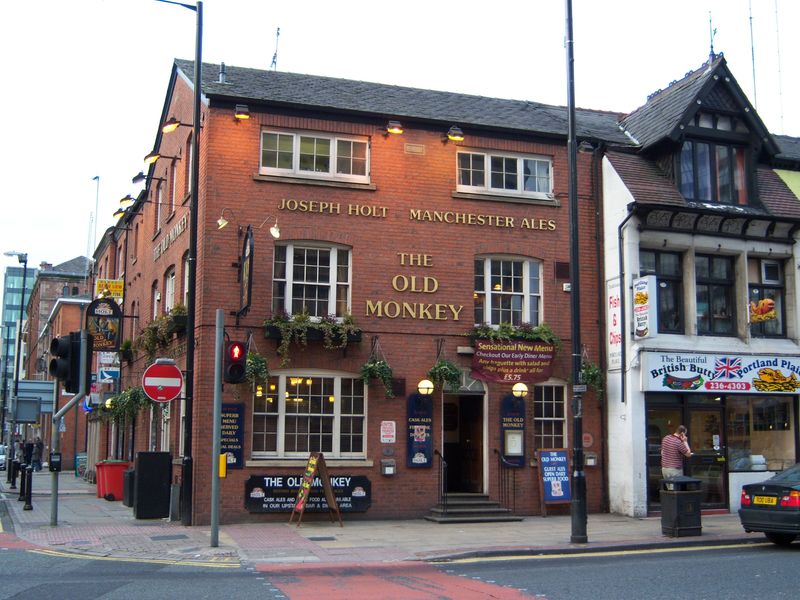 Old Monkey - Manchester. (Pub, External, Key). Published on 12-05-2013