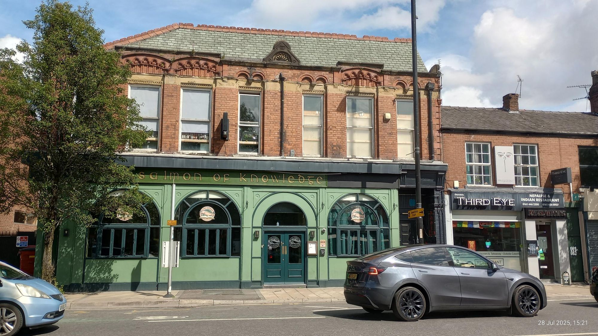 Didsbury - Salmon of Knowledge 20250728. (Pub, External, Key). Published on 29-07-2025