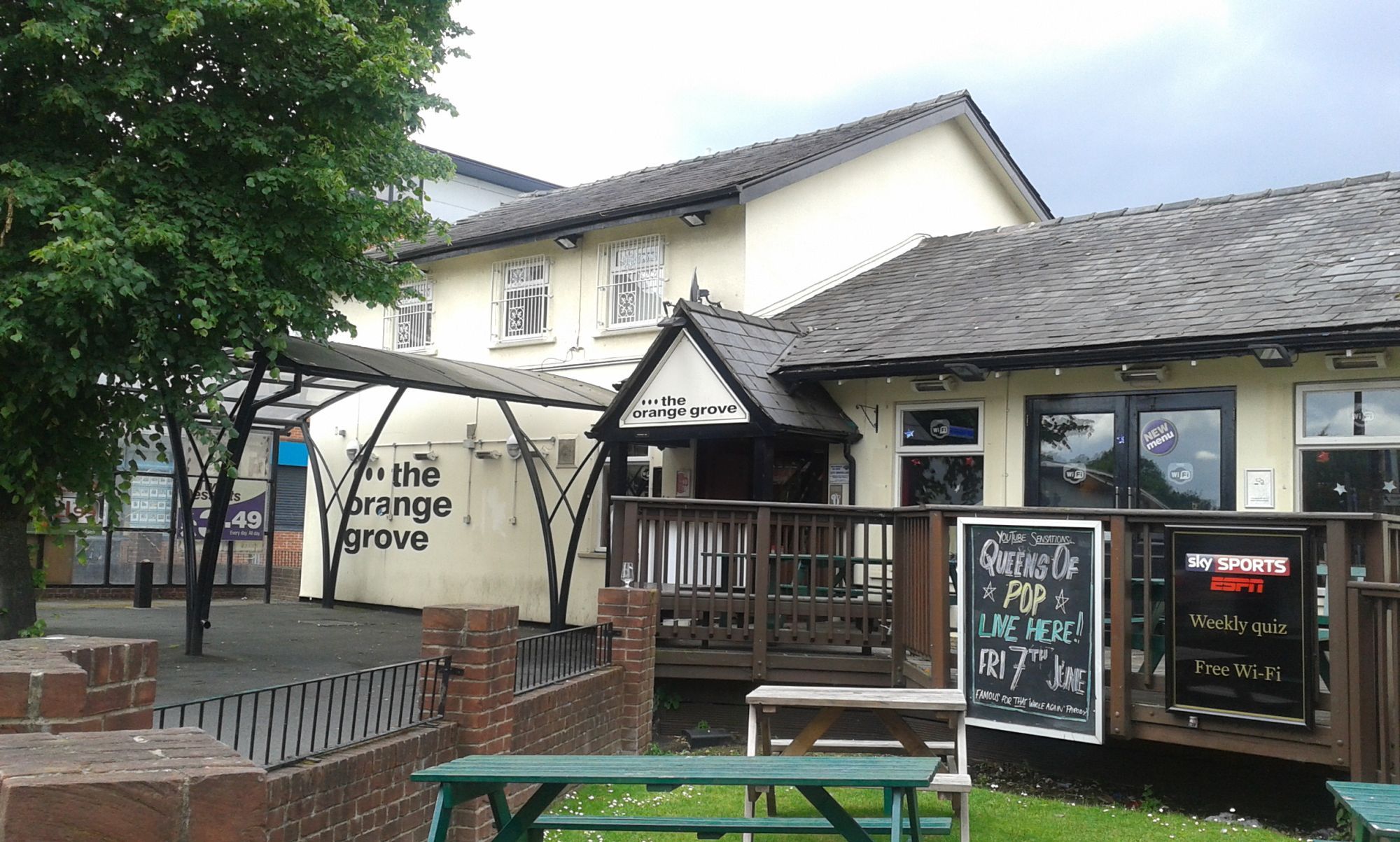 Orange Grove - Fallowfield. (Pub, External, Key). Published on 16-06-2013