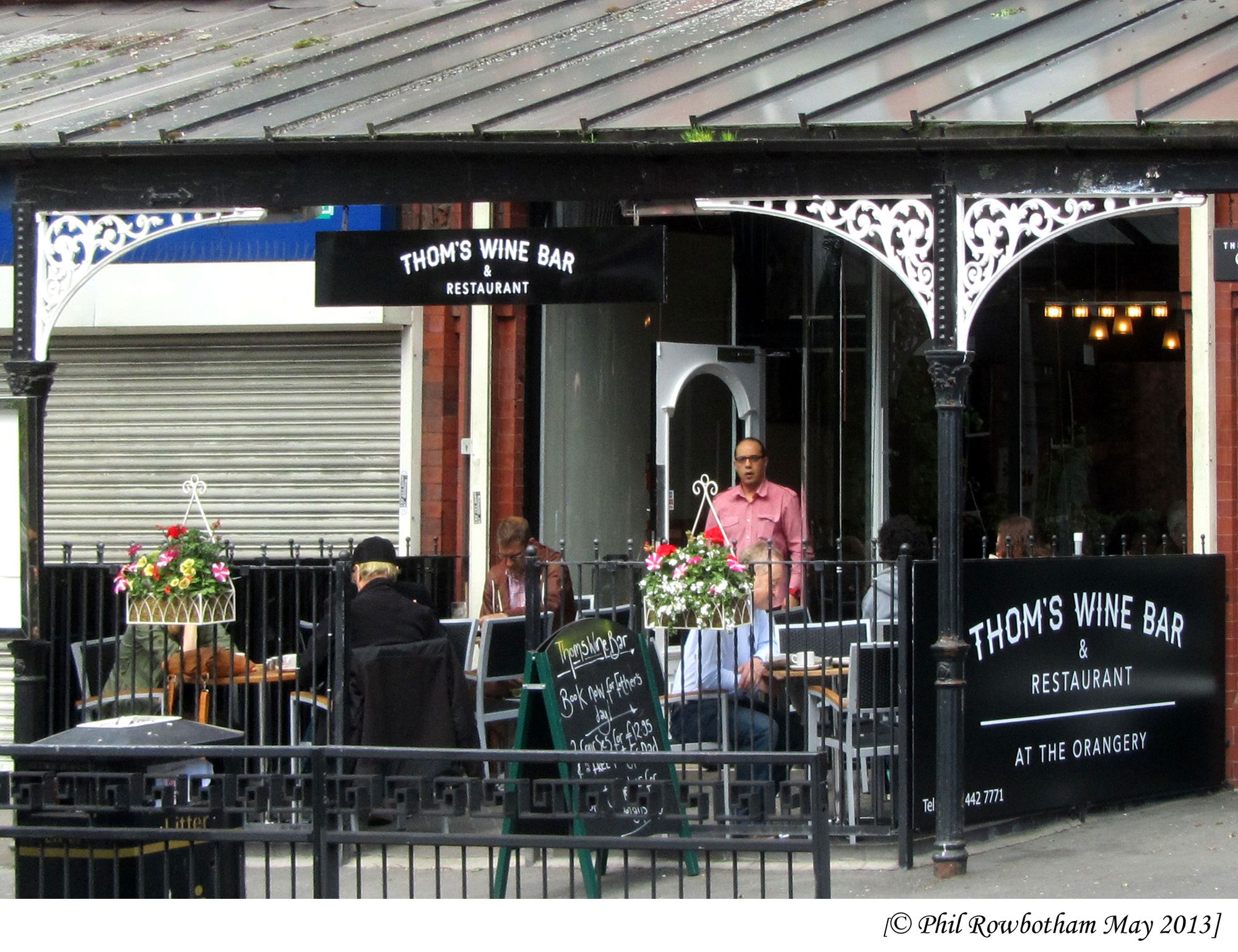 Thom's Wine Bar - Heaton Moor. (Pub, External, Key). Published on 02-06-2013