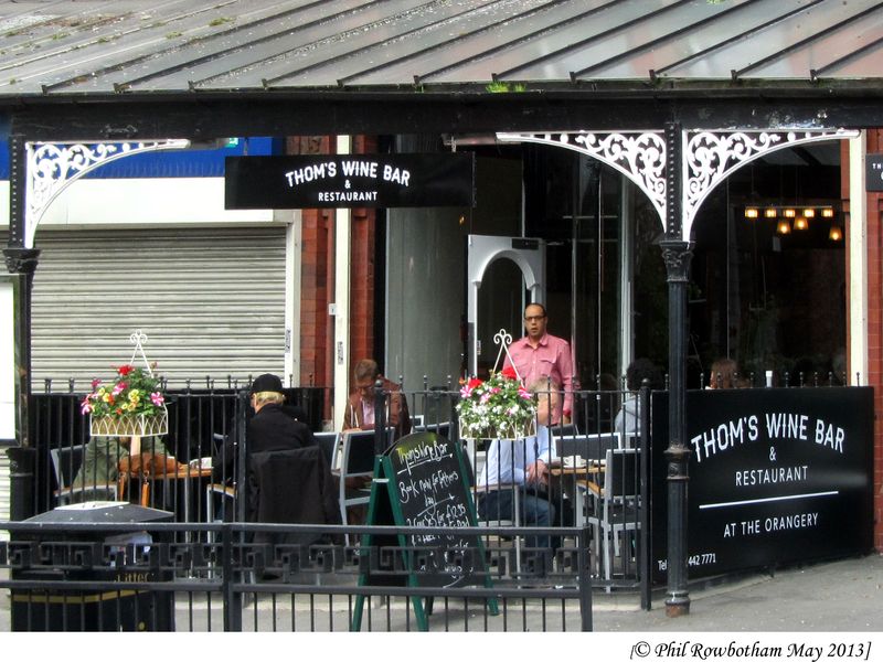 Thom's Wine Bar - Heaton Moor. (Pub, External, Key). Published on 02-06-2013