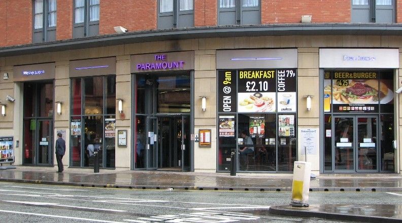 Paramount - Manchester. (Pub, External, Key). Published on 31-03-2011