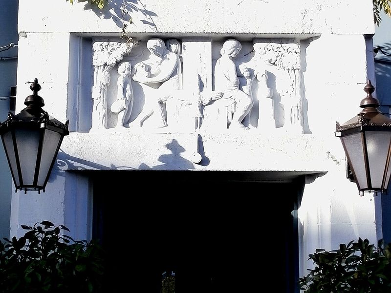 Parrs Wood - Didsbury 2018 door detail. (Pub, External). Published on 02-11-2018