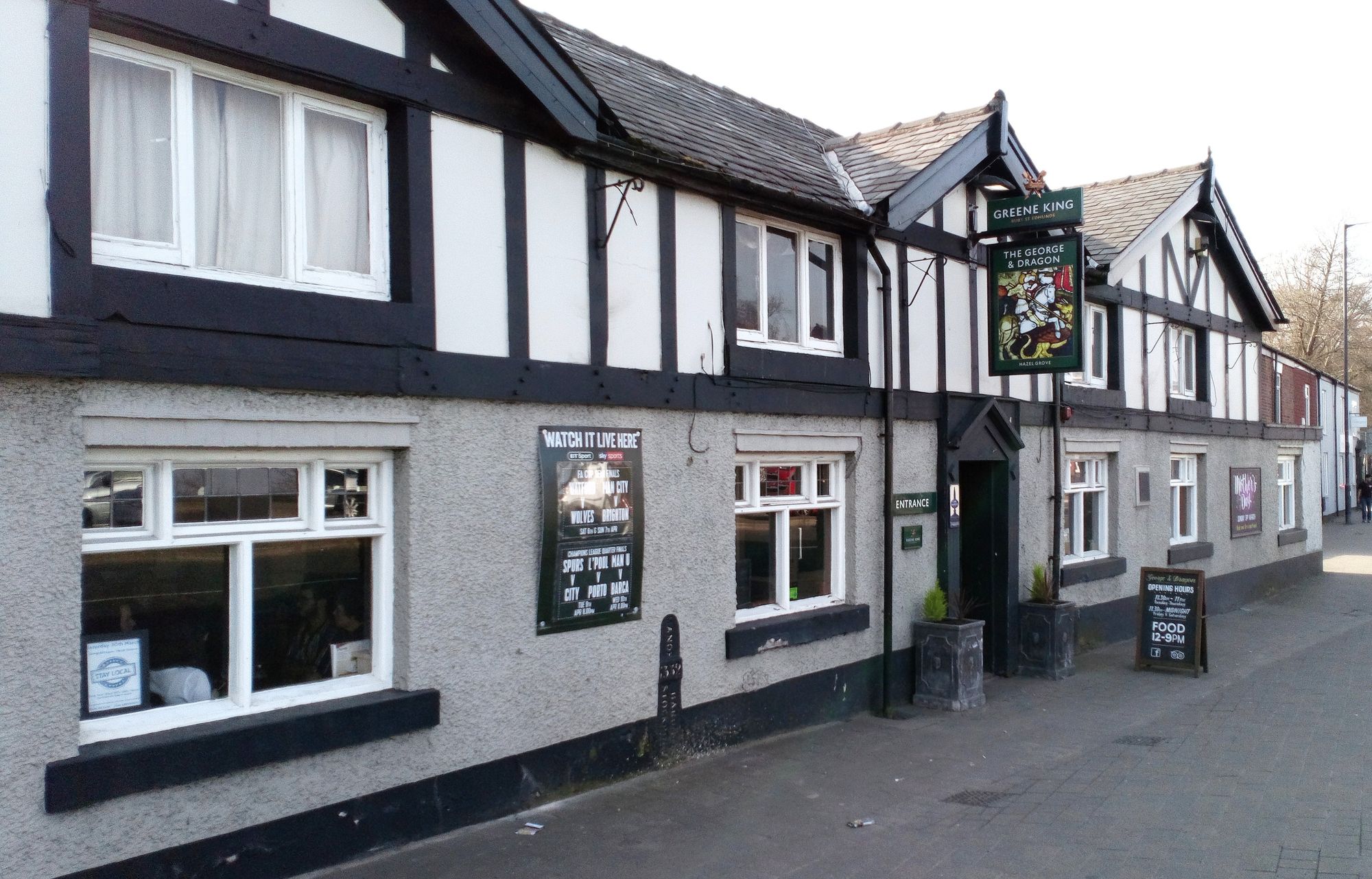 George & Dragon - Hazel Grove 2019. (Pub, External). Published on 30-03-2019