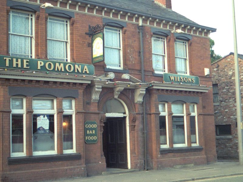 Gorton - Pomona Hotel 1991. (Pub, External, Key). Published on 01-01-2025