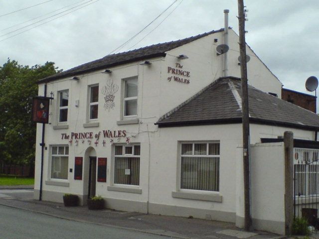 Prince of Wales - Abbey Hey. (Pub, External). Published on 22-06-2008