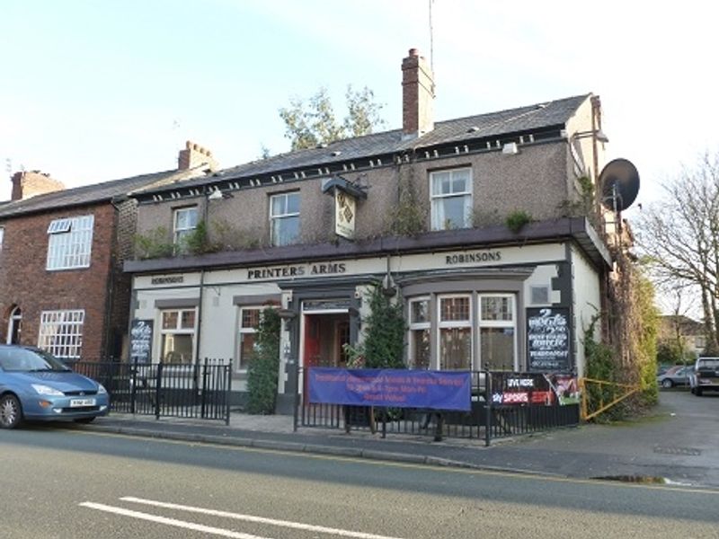 Printers Arms - Cheadle 2011. (Pub, External). Published on 28-01-2012