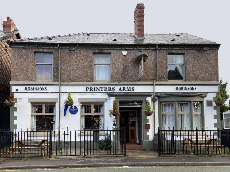 Printers Arms - Cheadle 2021 09 29. (Pub, External, Key). Published on 01-10-2021 