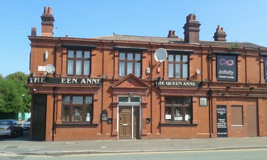 Queen Anne - Openshaw. (Pub, External, Key). Published on 26-03-2011