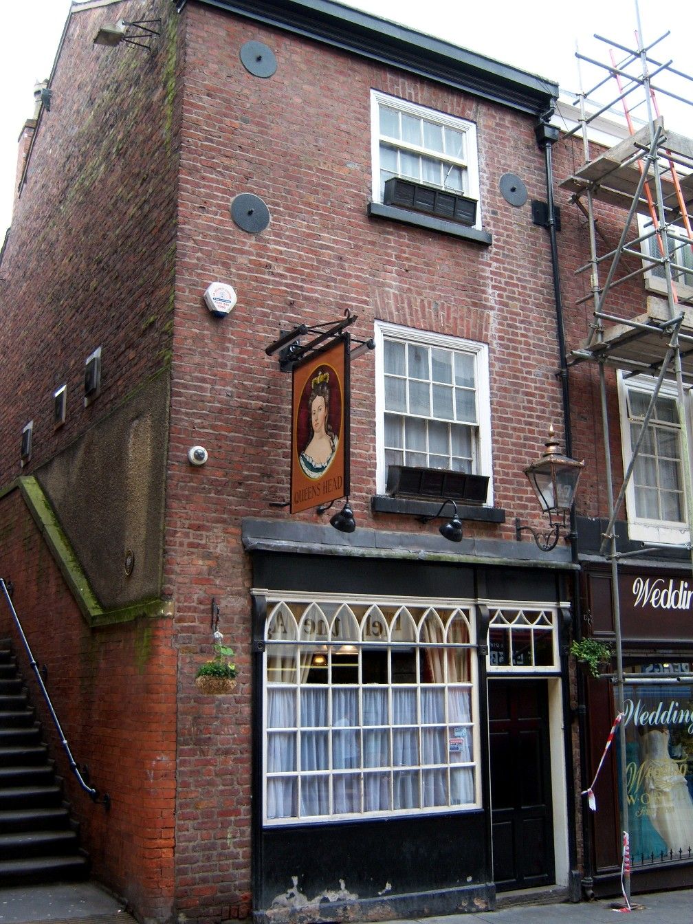 Queens Head - Stockport. (Pub, External, Key). Published on 23-05-2009