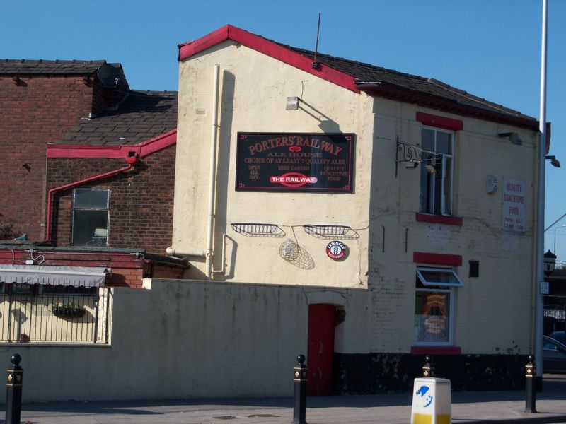 Railway - Portwood 2010. (Pub, External). Published on 23-05-2010