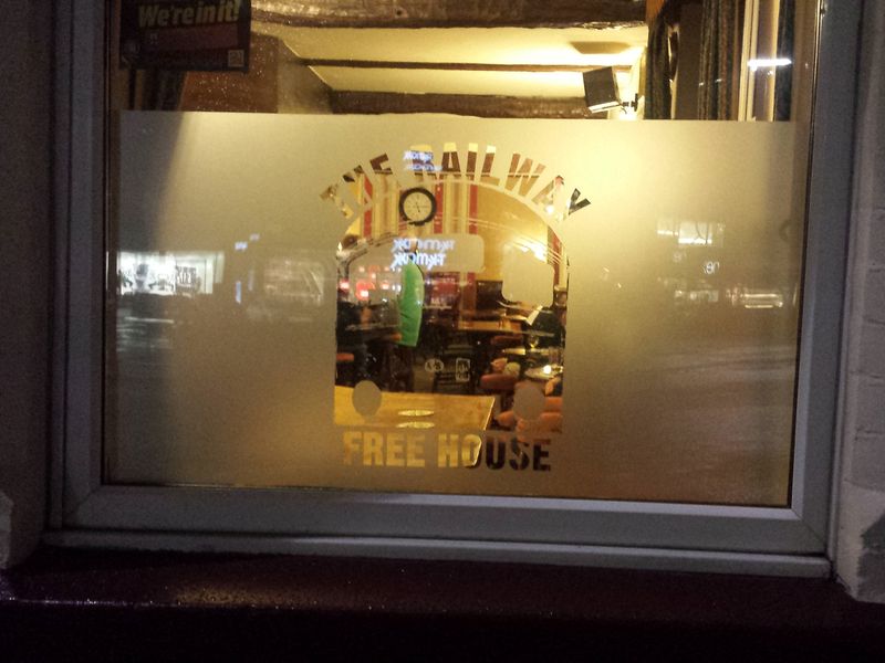 Railway window 2016 - Portwood. (Pub, External). Published on 22-11-2016