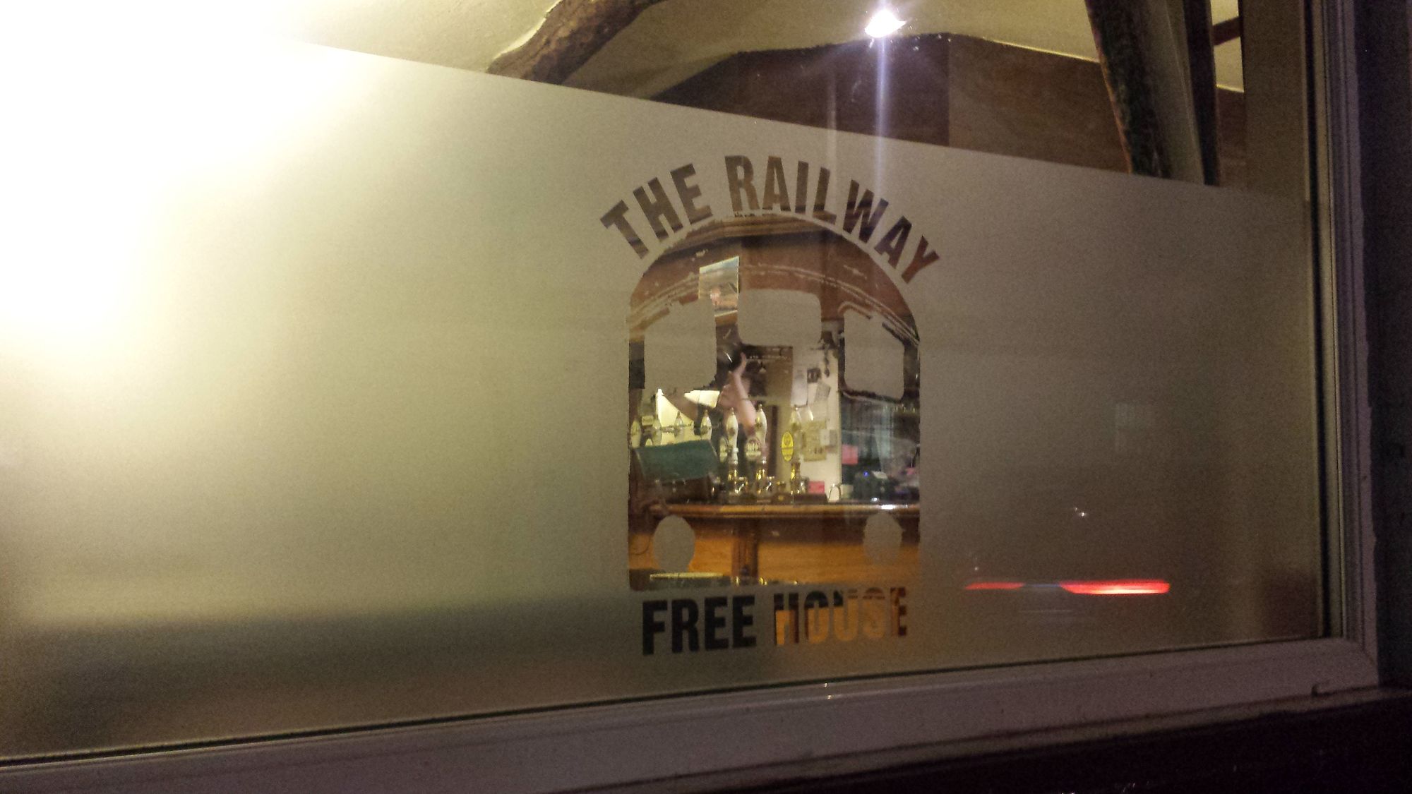 Railway window 2016 - Portwood. (Pub, External). Published on 22-11-2016
