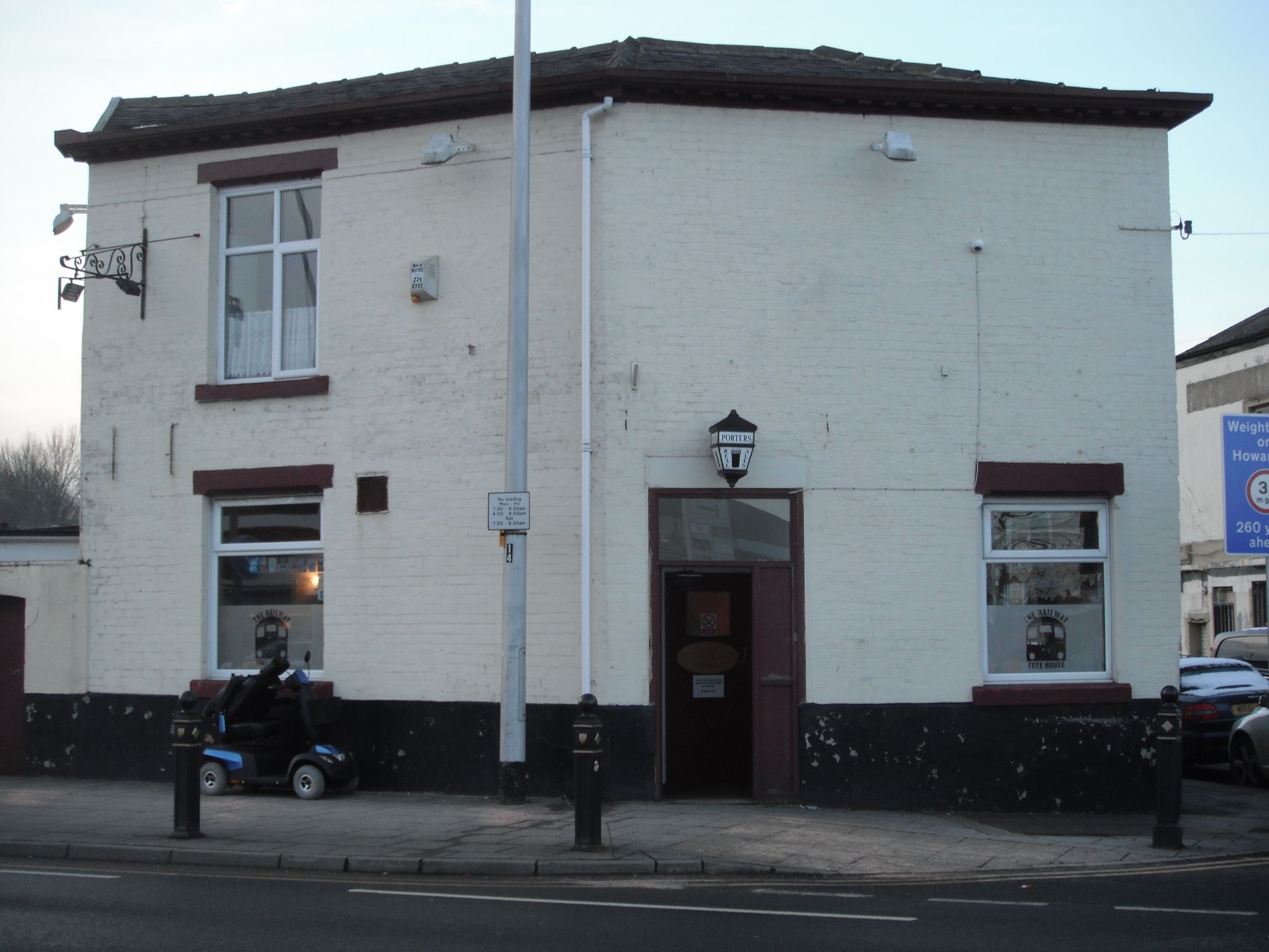Railway - Portwood 2019. (Pub, External, Key). Published on 01-02-2019