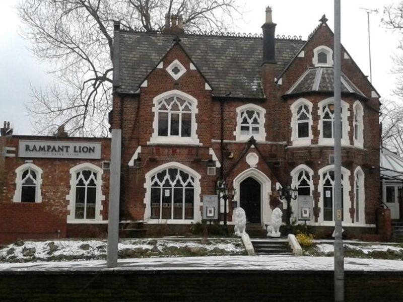 Rampant Lion - Victoria Park. (Pub, External, Key). Published on 26-03-2011