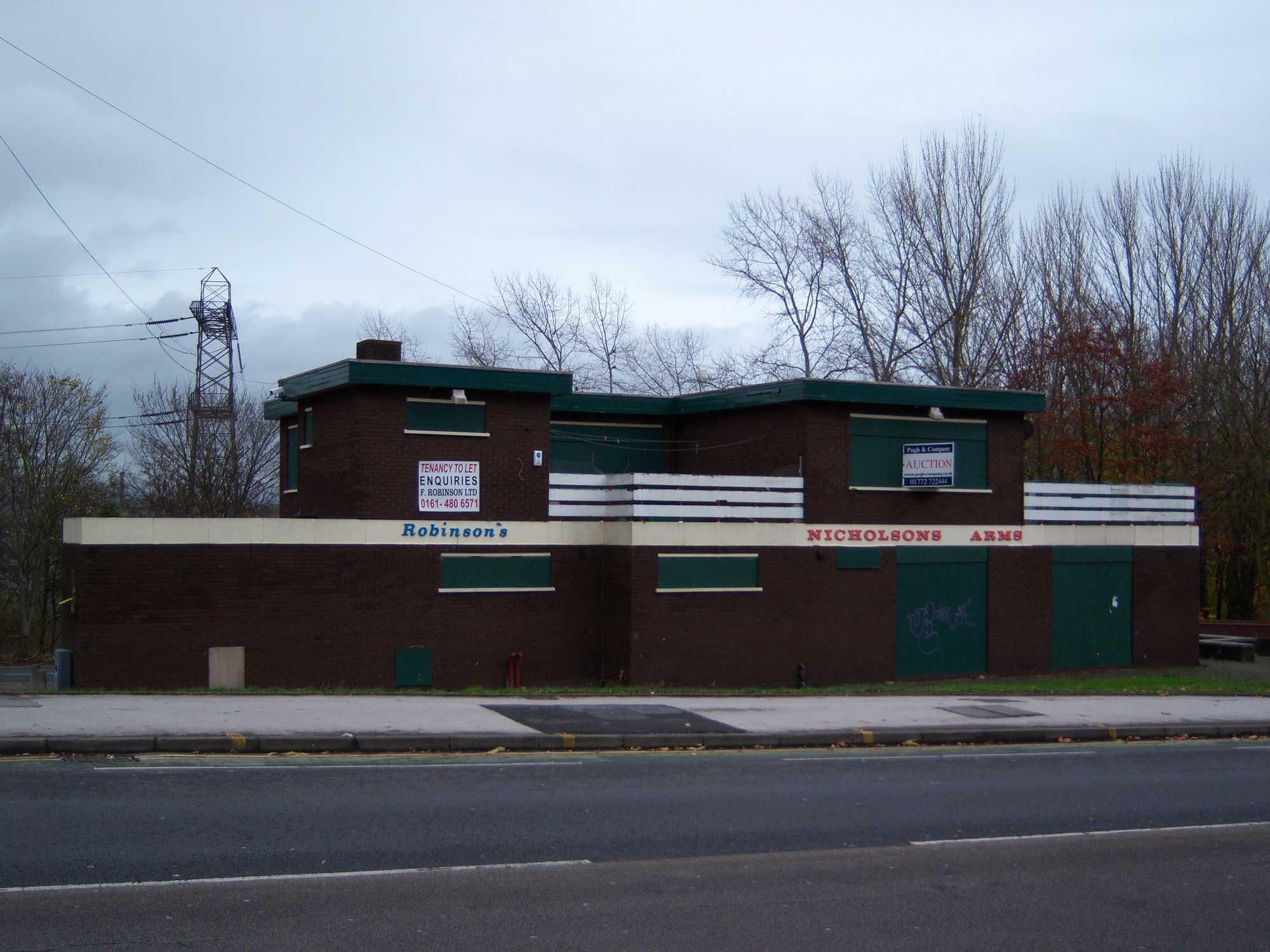 Nicholsons Arms - Heaton Norris. (Pub, External, Key). Published on 25-11-2007