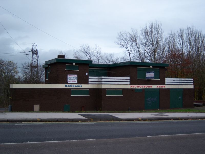 Nicholsons Arms - Heaton Norris. (Pub, External, Key). Published on 25-11-2007
