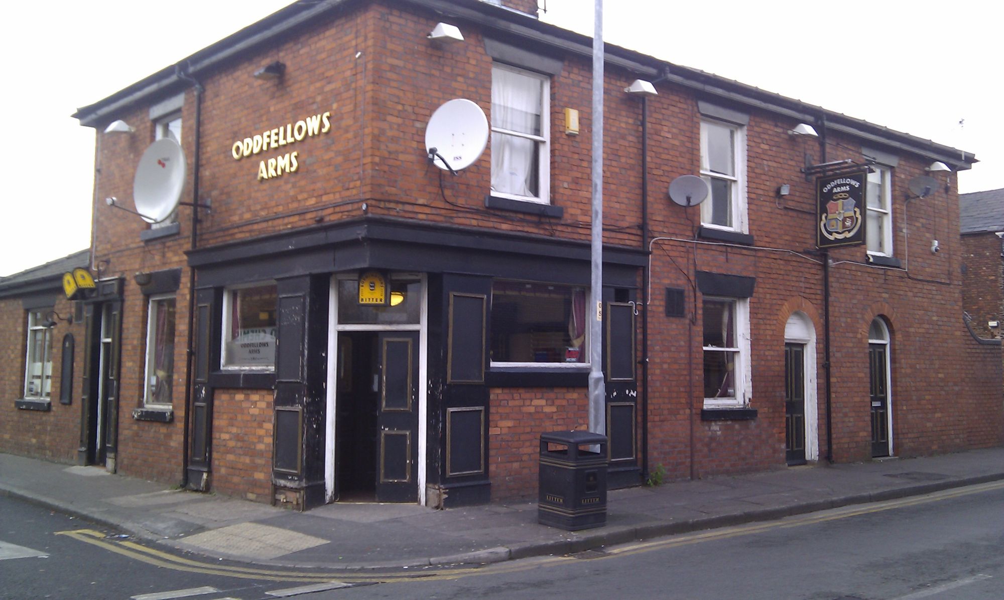 Oddfellows Arms - Openshaw. (Pub, External, Key). Published on 21-11-2010
