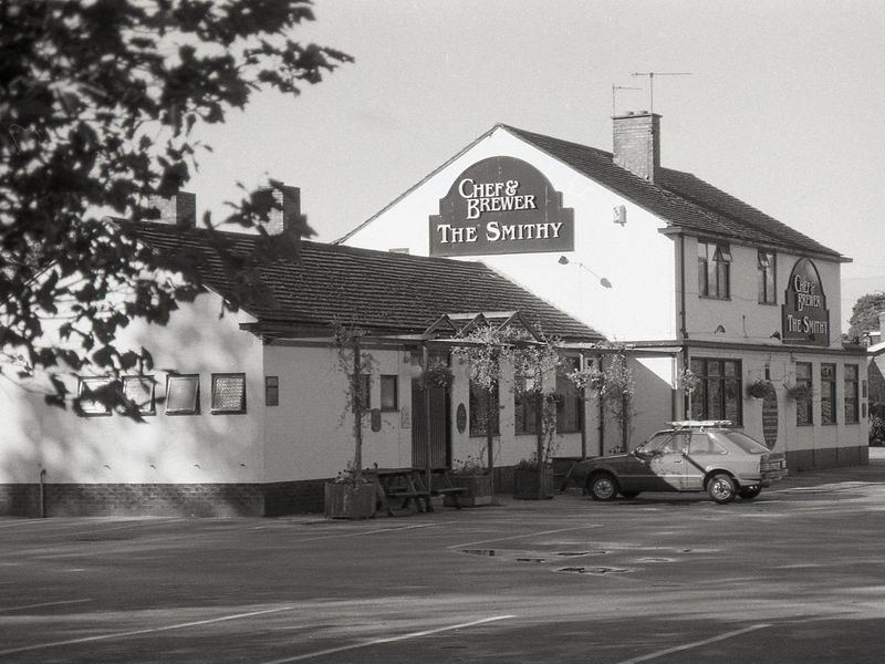 Cheadle Hulme - Smithy 1990. (Pub, External). Published on 08-01-2025 