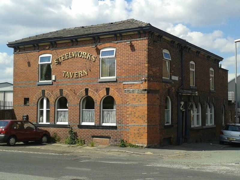 Gorton - Steelworks Tavern 2011-03-26. (Pub, External, Key). Published on 26-03-2011