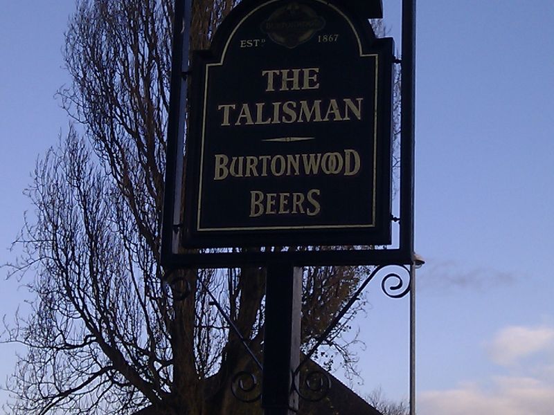Talisman sign - Wythenshawe. (Pub, Sign). Published on 27-11-2010 