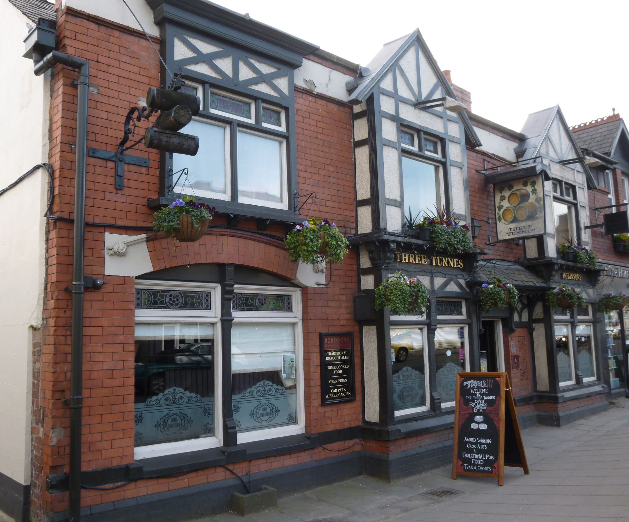 Three Tunnes - Hazel Grove 2016. (Pub, External, Key). Published on 21-04-2016