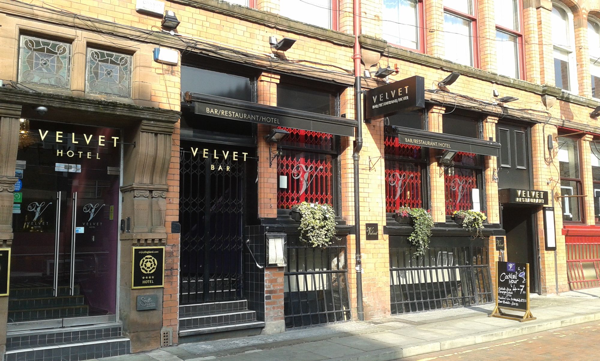 Velvet - Manchester. (Pub, External, Key). Published on 12-05-2013