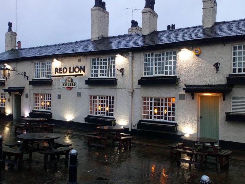Withington - Red Lion JW Lees transition 2020. (Pub, External). Published on 03-03-2020