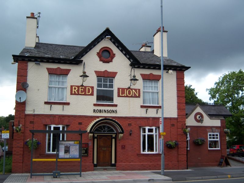 Red Lion - Cheadle. (Pub, External, Key). Published on 19-06-2009