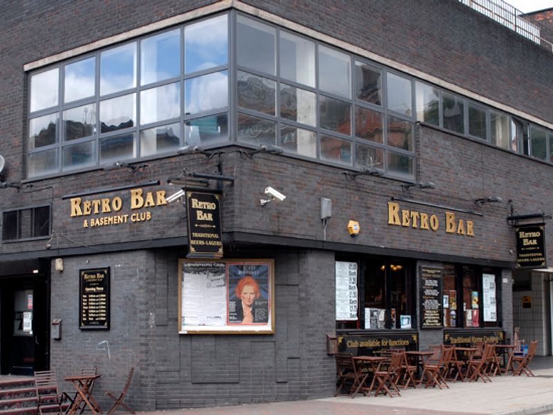 Retro Bar - Manchester. (Pub, External, Key). Published on 09-08-2011