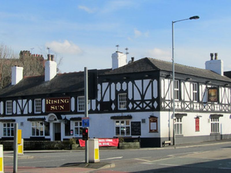 Rising Sun - Hazel Grove 2011. (Pub, External). Published on 13-03-2011