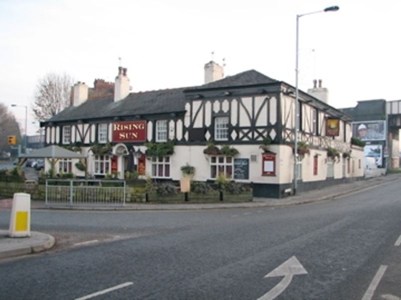 Rising Sun - Hazel Grove 2011. (Pub, External). Published on 13-03-2011
