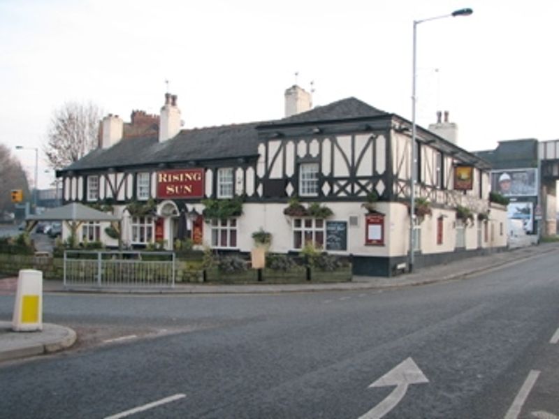 Rising Sun - Hazel Grove 2011. (Pub, External). Published on 13-03-2011 