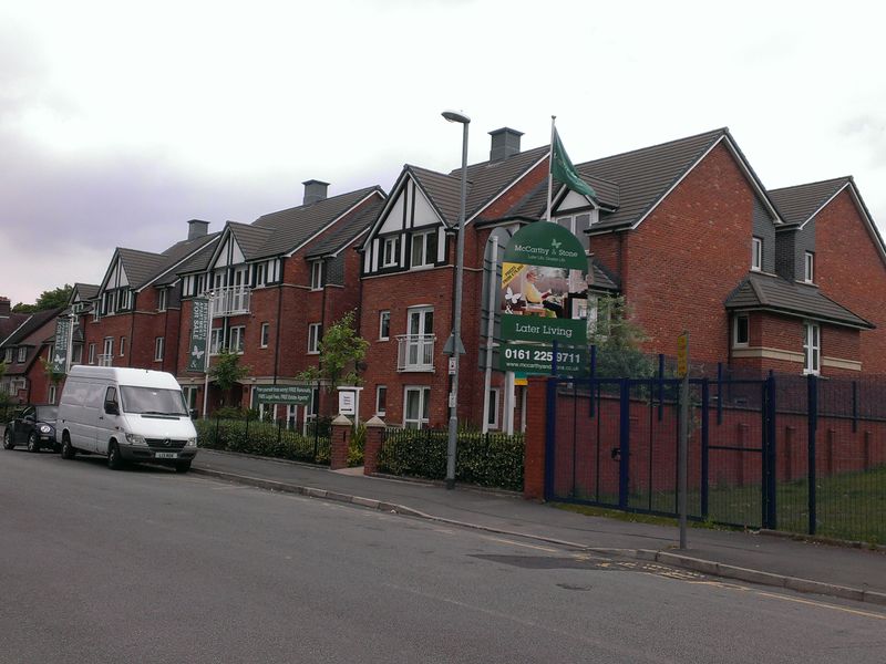 Burnage - site of Rising Sun (former Milestone) 2013-06-21. (Pub, External). Published on 21-06-2013 