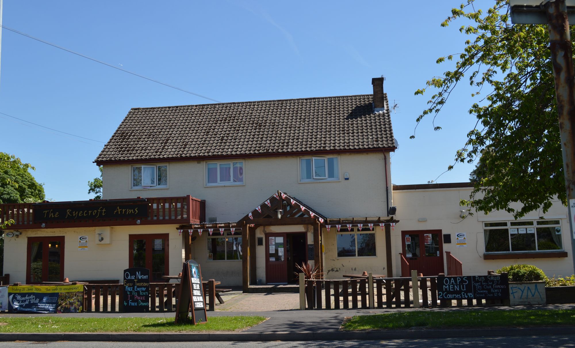 Ryecroft Arms - Cheadle Hulme. (Pub, External, Key). Published on 04-06-2013