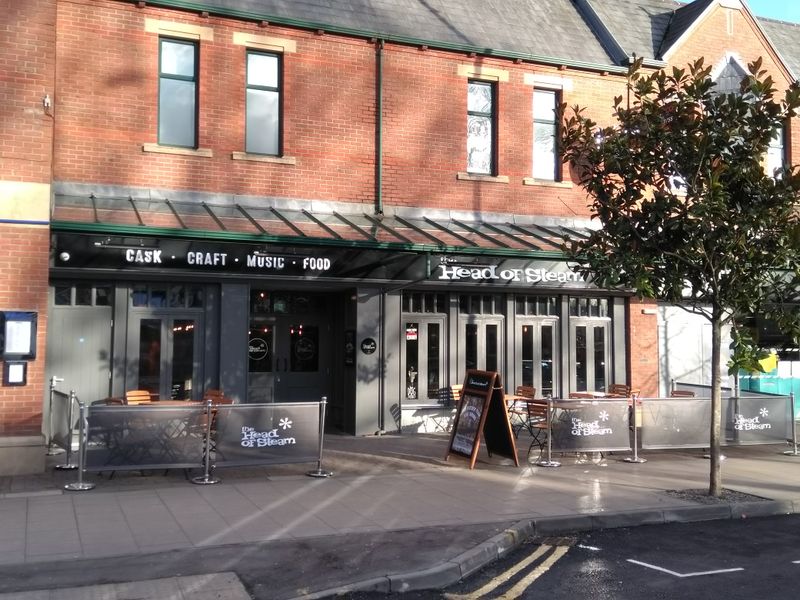 Head of Steam - Didsbury 2018. (Pub, External). Published on 09-02-2018