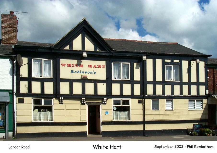 White Hart - Hazel Grove. (Pub, External, Key). Published on 26-03-2011