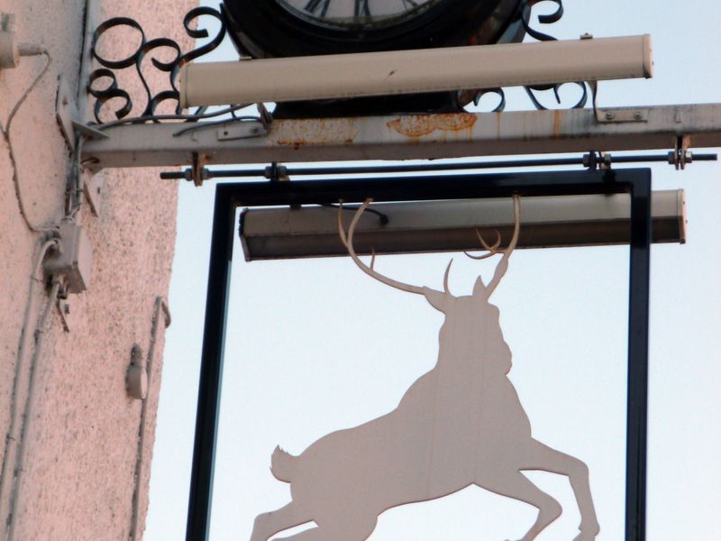 White Hart Tavern sign 2016- Cheadle. (Pub, Sign). Published on 29-08-2016 