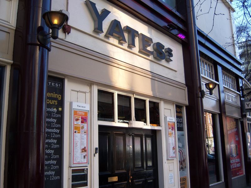 Yates's - Manchester. (Pub, External, Key). Published on 12-05-2013