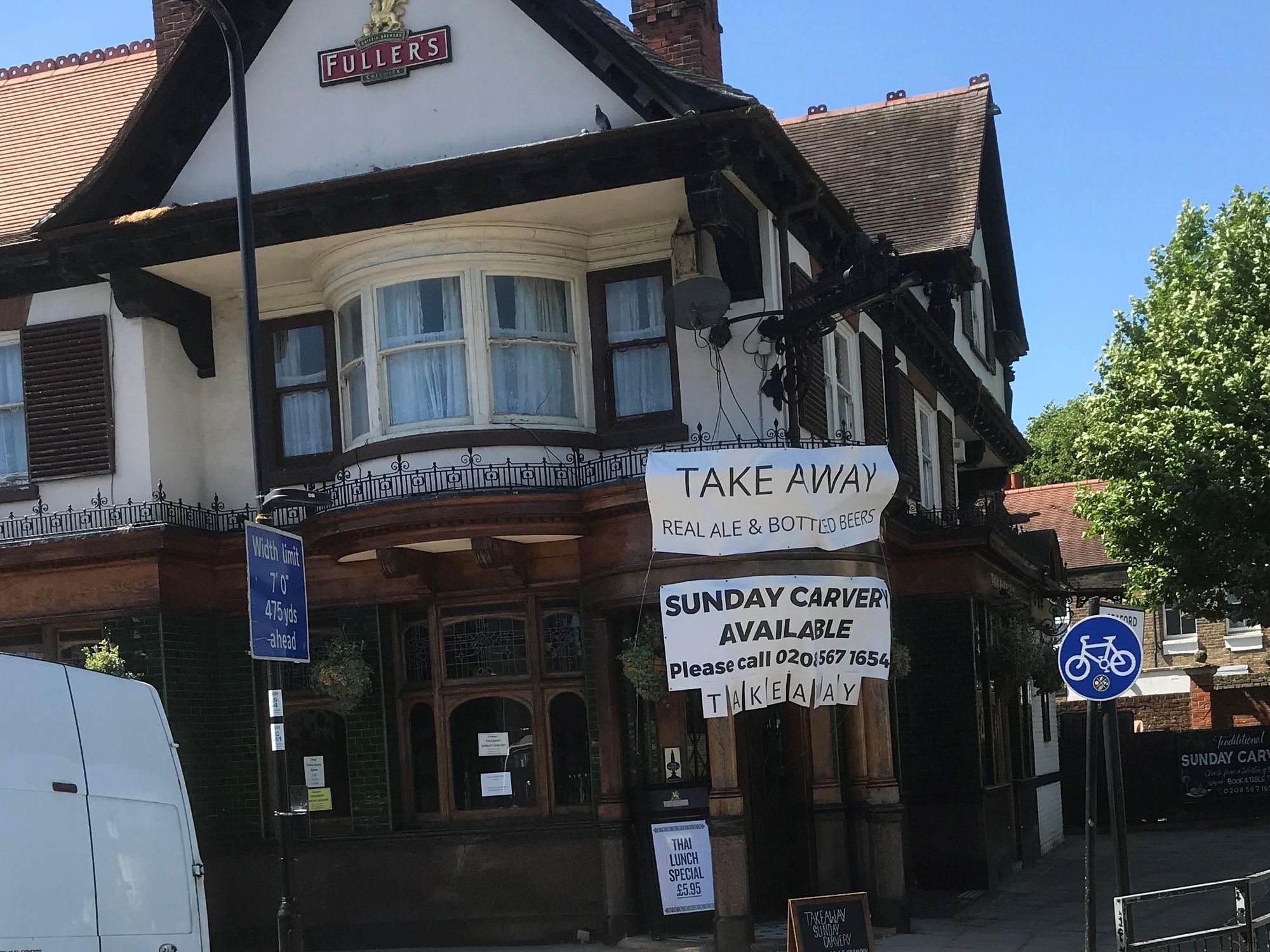 Taken during lockdown May 2020. (Pub, External, Key). Published on 29-05-2020