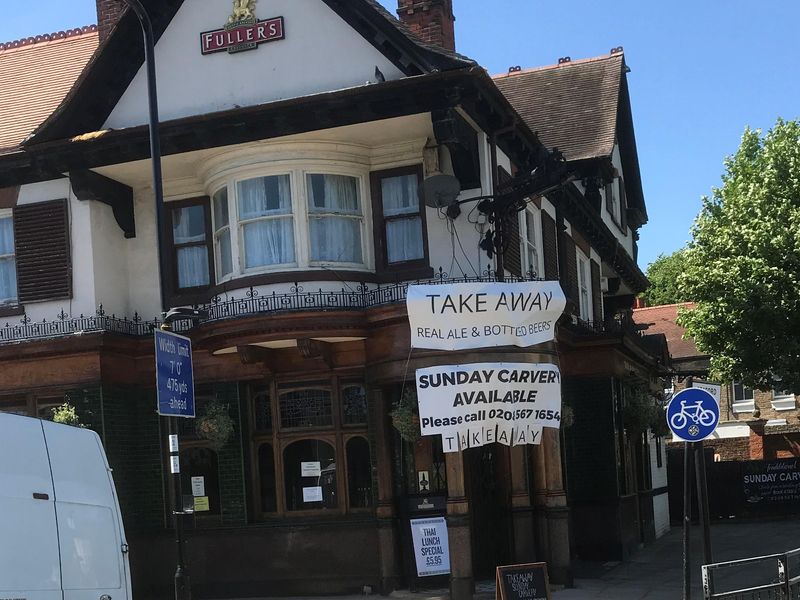 Taken during lockdown May 2020. (Pub, External, Key). Published on 29-05-2020 
